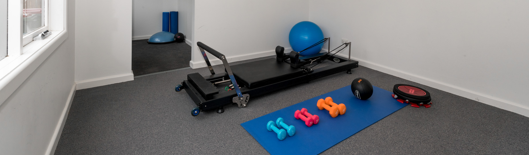 Reformer Pilates machine at Healing Hands Osteopath Croydon